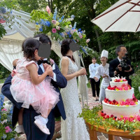 ガーデンでの披露宴