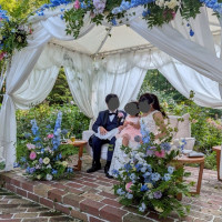 ガーデンでの披露宴