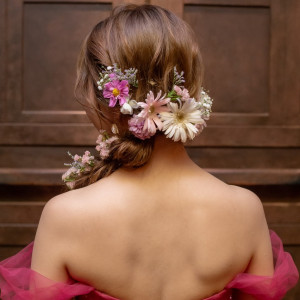 お色直しヘアメイク|777745さんのTHE LUIGANS Spa & Resort(ザ・ルイガンズ.スパ&リゾート)の写真(2576926)