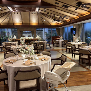 南国風の披露宴会場|777792さんのアルカンシエル南青山（アルカンシエルグループ）の写真(2572891)