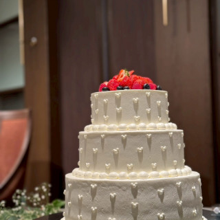 隠れミッキーがあるケーキにしました!