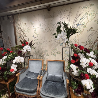 モダンで素敵!お花も素敵!