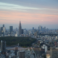 披露宴会場からの景色