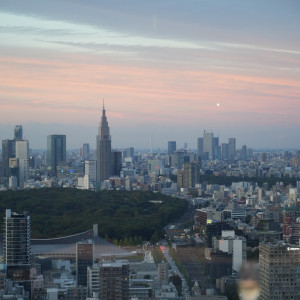 披露宴会場からの景色|777837さんのセルリアンタワー東急ホテルの写真(2573121)