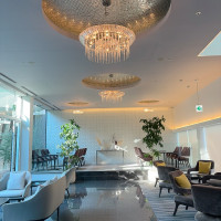 ここで挙式までゲストは待ちます。割と広かったです！