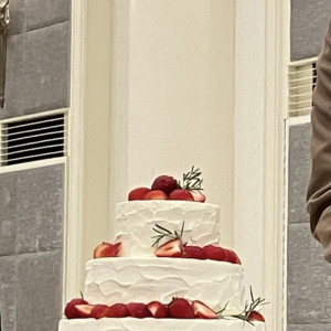 ウエディングケーキ|777913さんのアーセンティア迎賓館(柏)/テイクアンドギヴ・ニーズウェディングの写真(2573322)