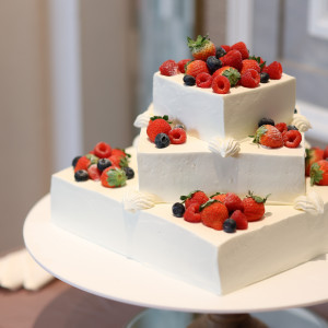 プラン内のケーキ|777914さんのアーフェリーク迎賓館(岐阜)/テイクアンドギヴ・ニーズウェディングの写真(2573339)