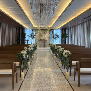 ナチュラルなテイストの挙式会場