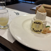 試食のミニケーキ