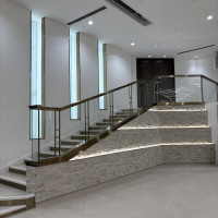 披露宴会場の階段