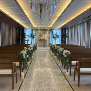 ナチュラルなテイストの挙式会場|777938さんのザ マグナス 東京(THE MAGNUS TOKYO)の写真(2575425)