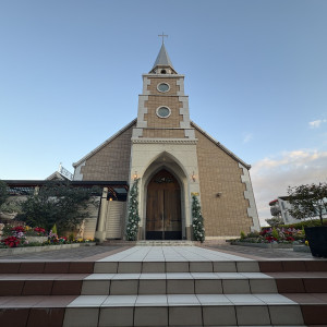 外から見たチャペル|777938さんのウェディングスホテル・ベルクラシック東京の写真(2591192)