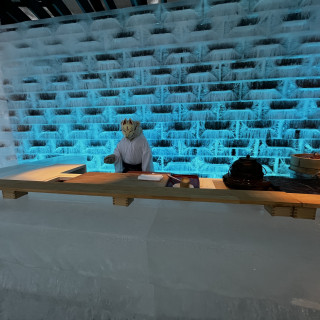 冬限定のバーだそうです　冬挙式ならつけたかった