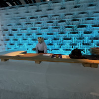 冬限定のバーだそうです　冬挙式ならつけたかった