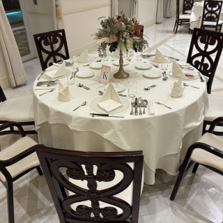 8人座ったときのテーブル