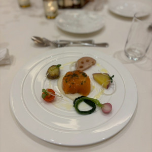 一皿目から美味しい|777944さんのアーククラブ迎賓館(福山)/テイクアンドギヴ・ニーズウェディングの写真(2573744)