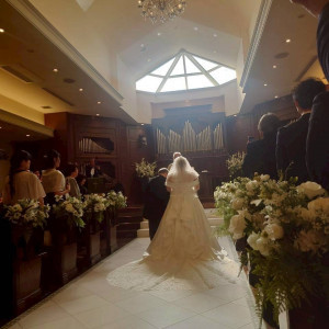 光のさし加減が最高でした。|777981さんのアニヴェルセル 大宮の写真(2573608)