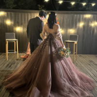 ウェルカムスペースから行き来できるガーデンです