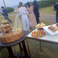 デザートビュッフェの様子です