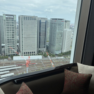 披露宴会場からの景色|778100さんのチャペル テンケイ アンドマリー（品川プリンスホテル内）の写真(2574525)