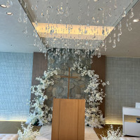 挙式会場の正面