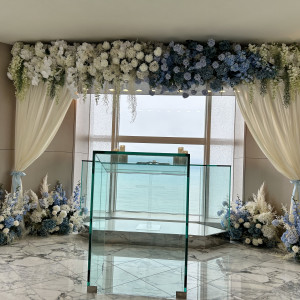 ホテル最上階にある挙式会場です。|778110さんのフェニックス・シーガイア・オーシャン・タワーの写真(2574136)