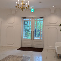 2つの会場の入り口