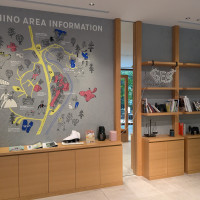 系列宿泊ホテルのロビー