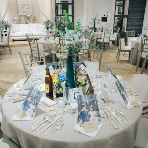 披露宴のテーブル、最大1テーブル、七名まで|778138さんのザ コンチネンタル横浜の写真(2574328)