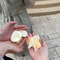 生花でフラワーシャワー