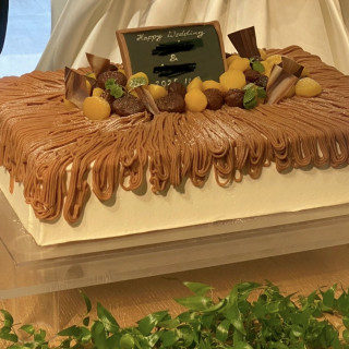 追加料金でモンブランにしてもらいました