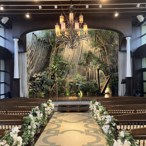 唯一無二のチャペルが素敵でした。|778221さんのクラシカ表参道/別邸KEYAKIの写真(2574945)