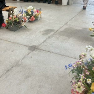 挙式の椅子の横のお花|778266さんのCUCINA Pagina（クッチーナ パージナ）の写真(2575066)