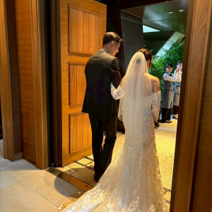 チャペルでの退場シーン|778277さんのオリエンタルホテル 神戸・旧居留地の写真(2574756)