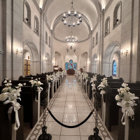 バージンロードからの眺めです