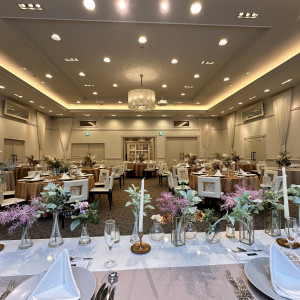 一番後ろのテーブルも遠く感じず、よかったです。|778294さんのGRAN SUITE(グラン スイート)/FIVESTAR WEDDINGの写真(2574770)