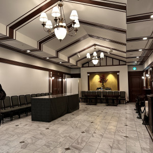 披露宴会場前の受付エリア|778294さんのホテルモントレ仙台の写真(2590856)