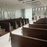 スタイリッシュなチャペルです。