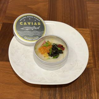 キャビアの前菜