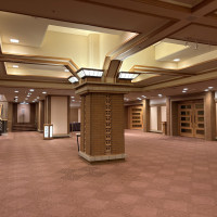 披露宴会場のロビー