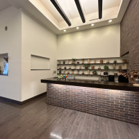 ロビー内のバーカウンター