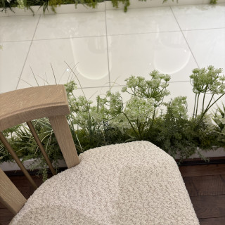 布製の参列者用の椅子