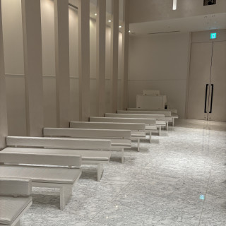 新郎新婦側から参列者側を見たときのイメージ