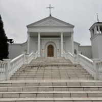 チャペル外側の大階段