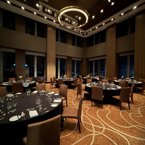 夜景の見える披露宴会場|778347さんのウェスティンホテル仙台の写真(2575070)