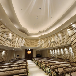 チャペルの中です。