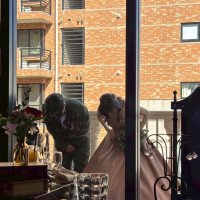 プロジェクションマッピング後に再入場