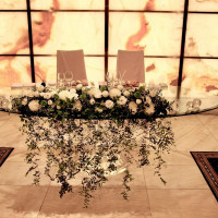 メインテーブルコーディネート