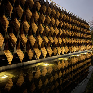 披露宴会場外観(夜)|778375さんの東郷神社・ルアール東郷の写真(2575178)