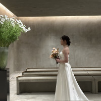 挙式前の父とのファーストミート前です。